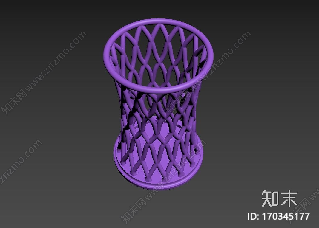 笔篓3d打印模型下载【ID:170345177】
