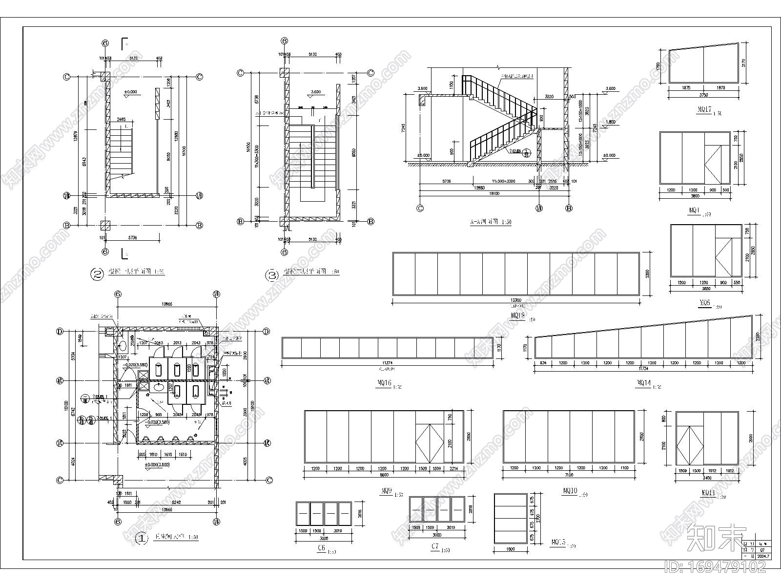 超市|CAD施工图施工图下载【ID:169479102】