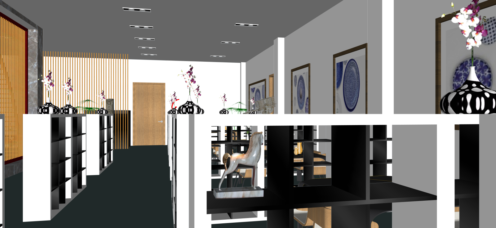 中式玩具礼品店SU模型下载【ID:1222107752】