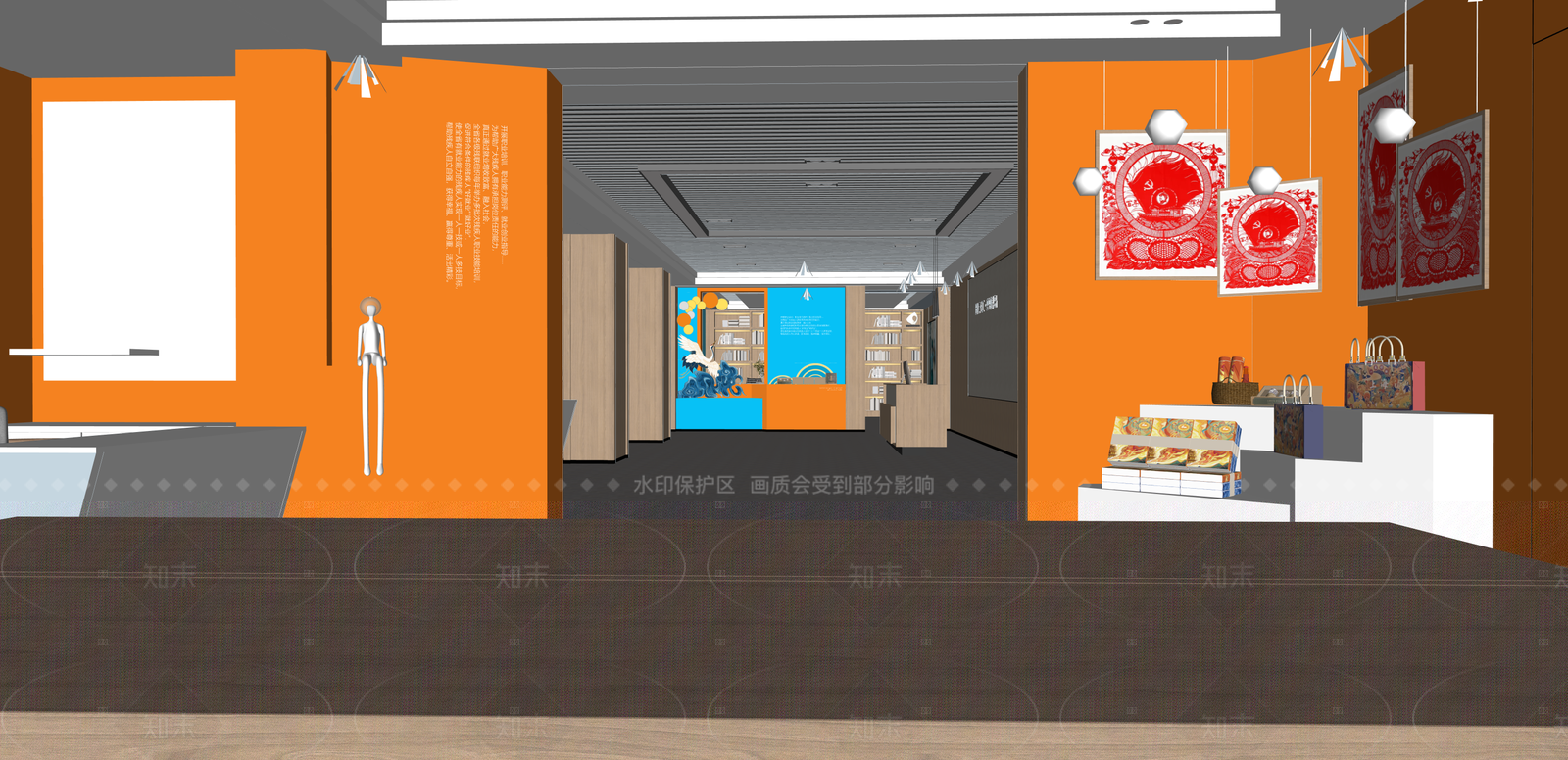现代其他公共空间SU模型下载【ID:1216061524】