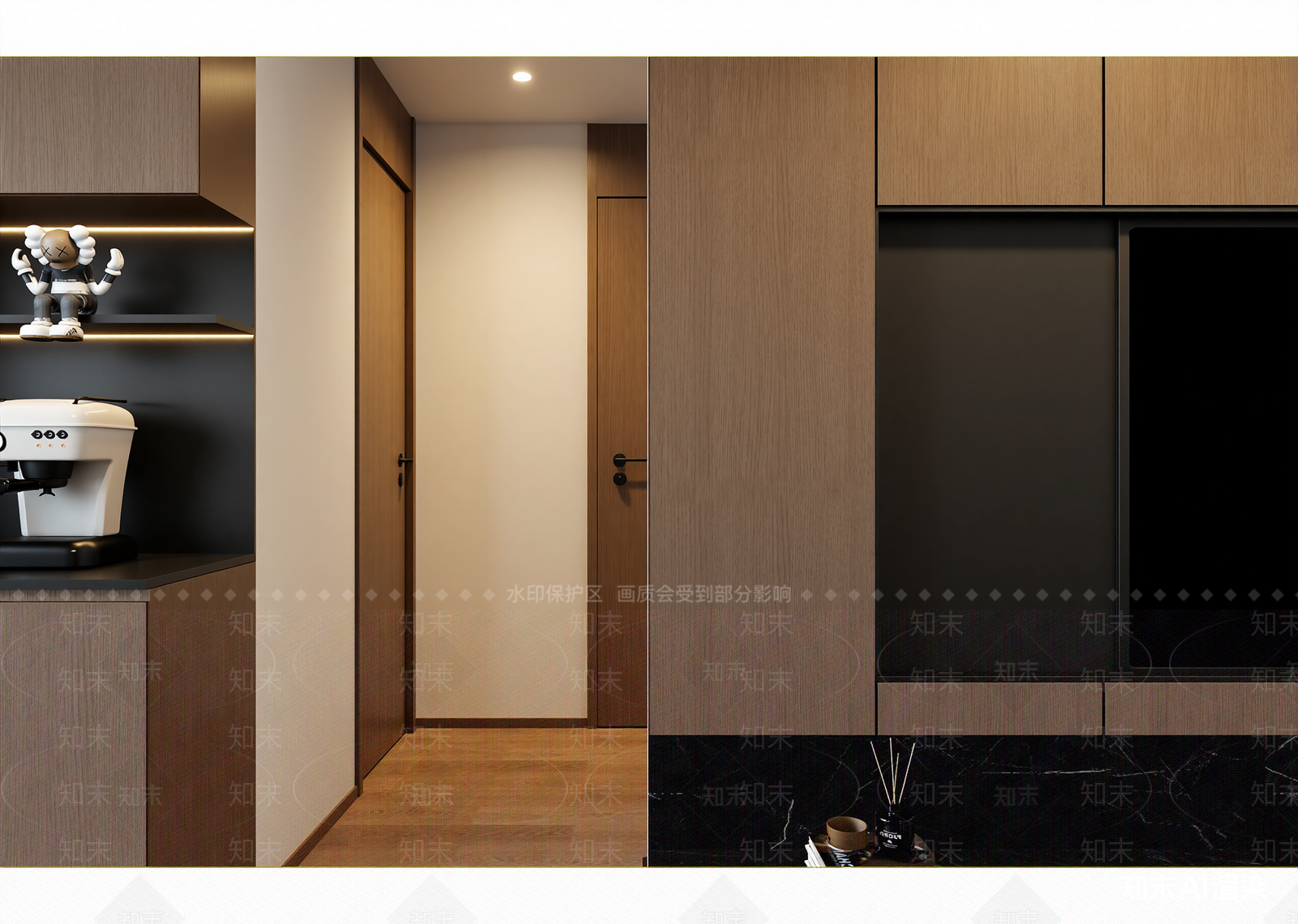 现代玄关3D模型下载【ID:1214758125】