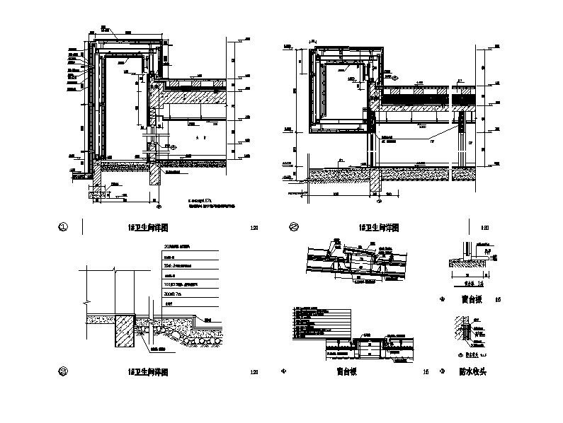 [山西]三层县级钢网架金属屋面丙型体育中心建筑施工图cad施工图下载【ID:151673146】