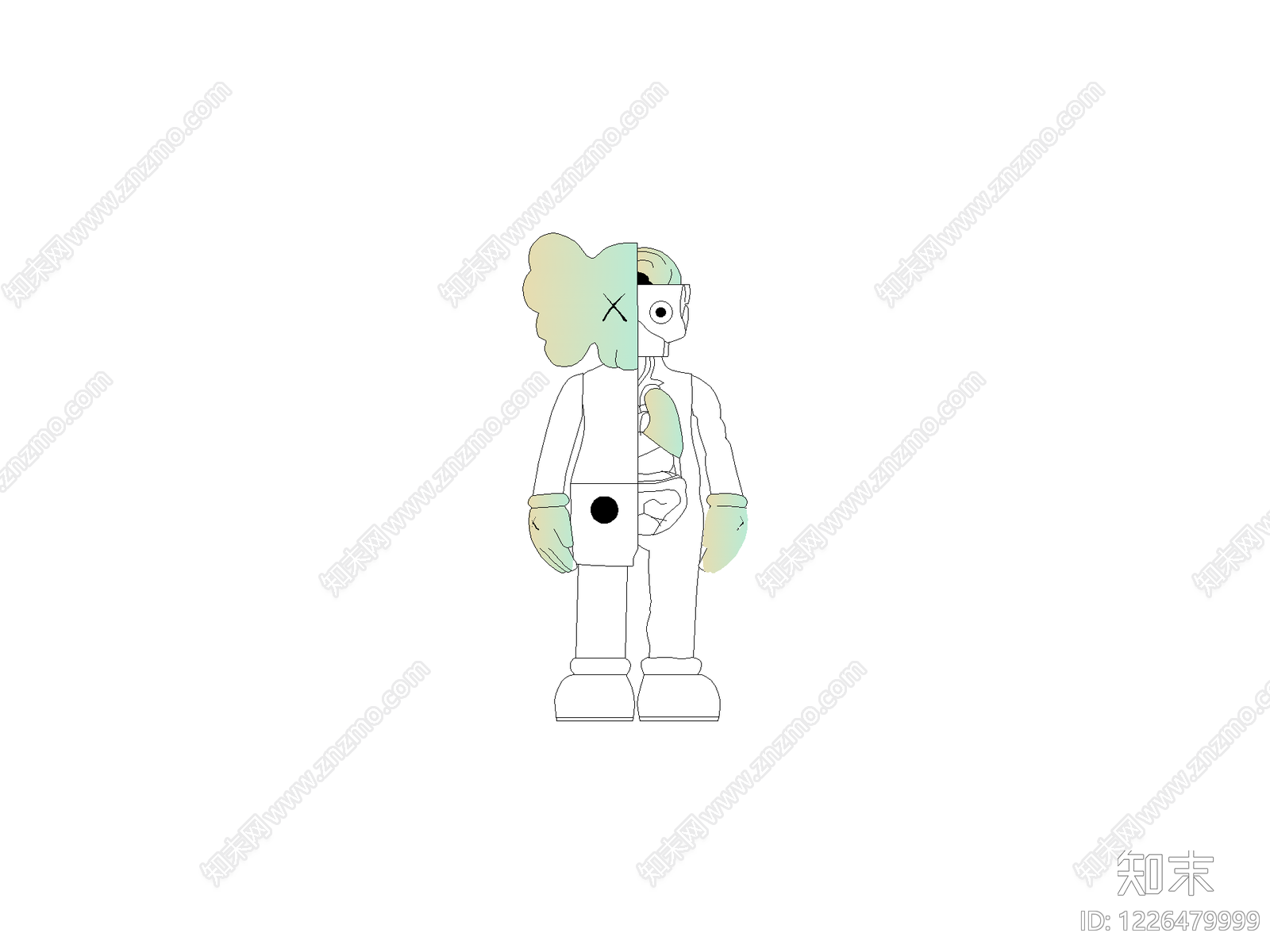 人物cad施工图下载【ID:1226479999】