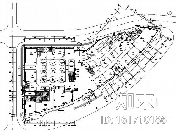 [昆山]繁华商业区现代百货商场室内CAD装修图施工图下载【ID:161710186】