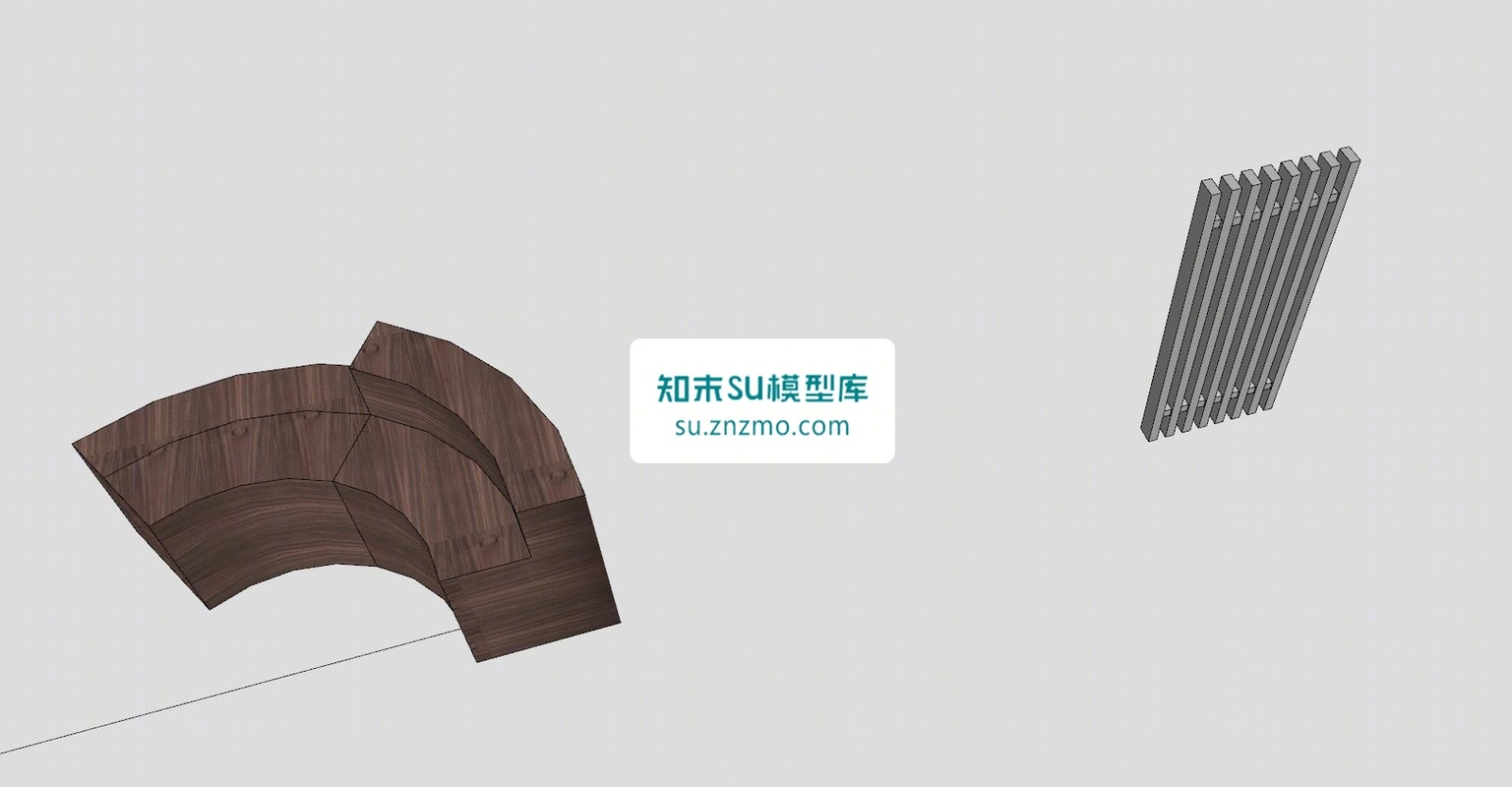 柱式暖气片SU模型下载【ID:148510134】