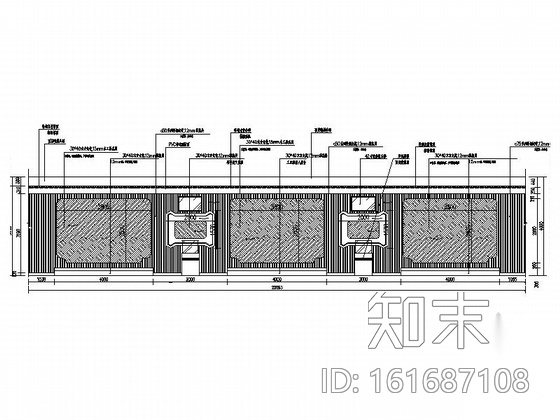 [重庆]高新智能科技功能规划产业园展示厅装修施工图（含...cad施工图下载【ID:161687108】