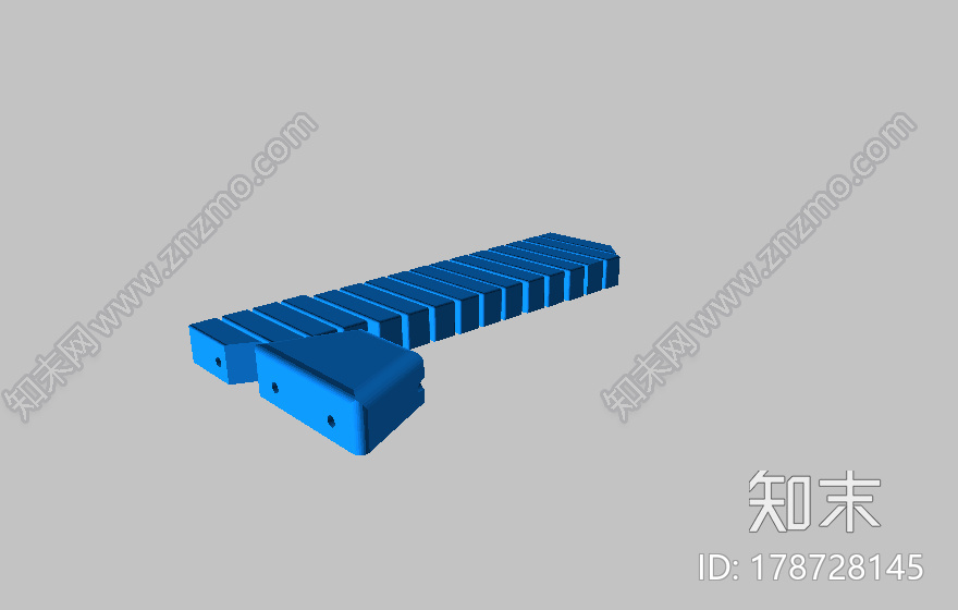 钢琴琴键领带3d打印模型下载【ID:178728145】