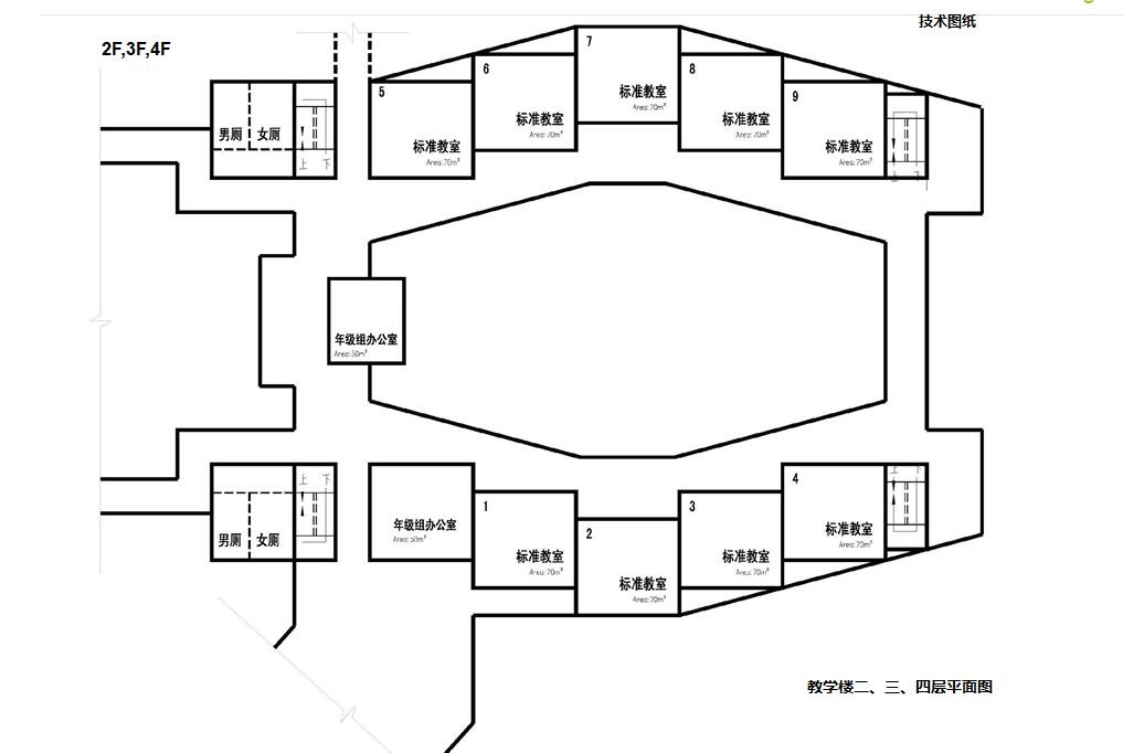 [浙江]宁波某小学建筑设计方案文本（包含PPT+126页+CAD...施工图下载【ID:165146153】