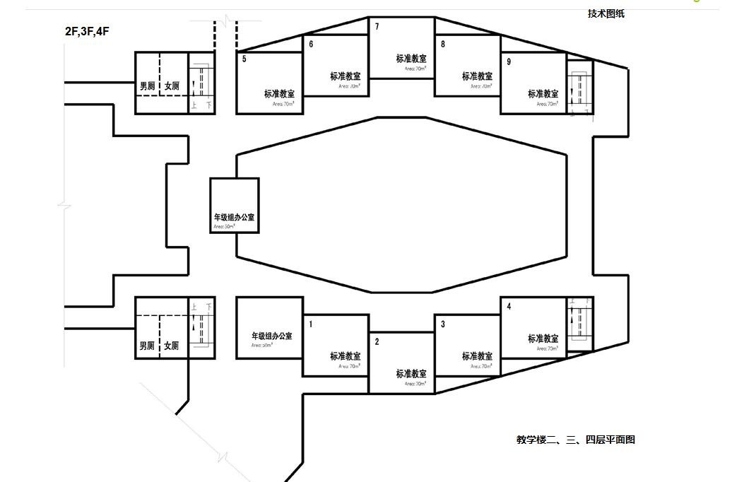 [浙江]宁波某小学建筑设计方案文本（包含PPT+126页+CAD...cad施工图下载【ID:151541177】