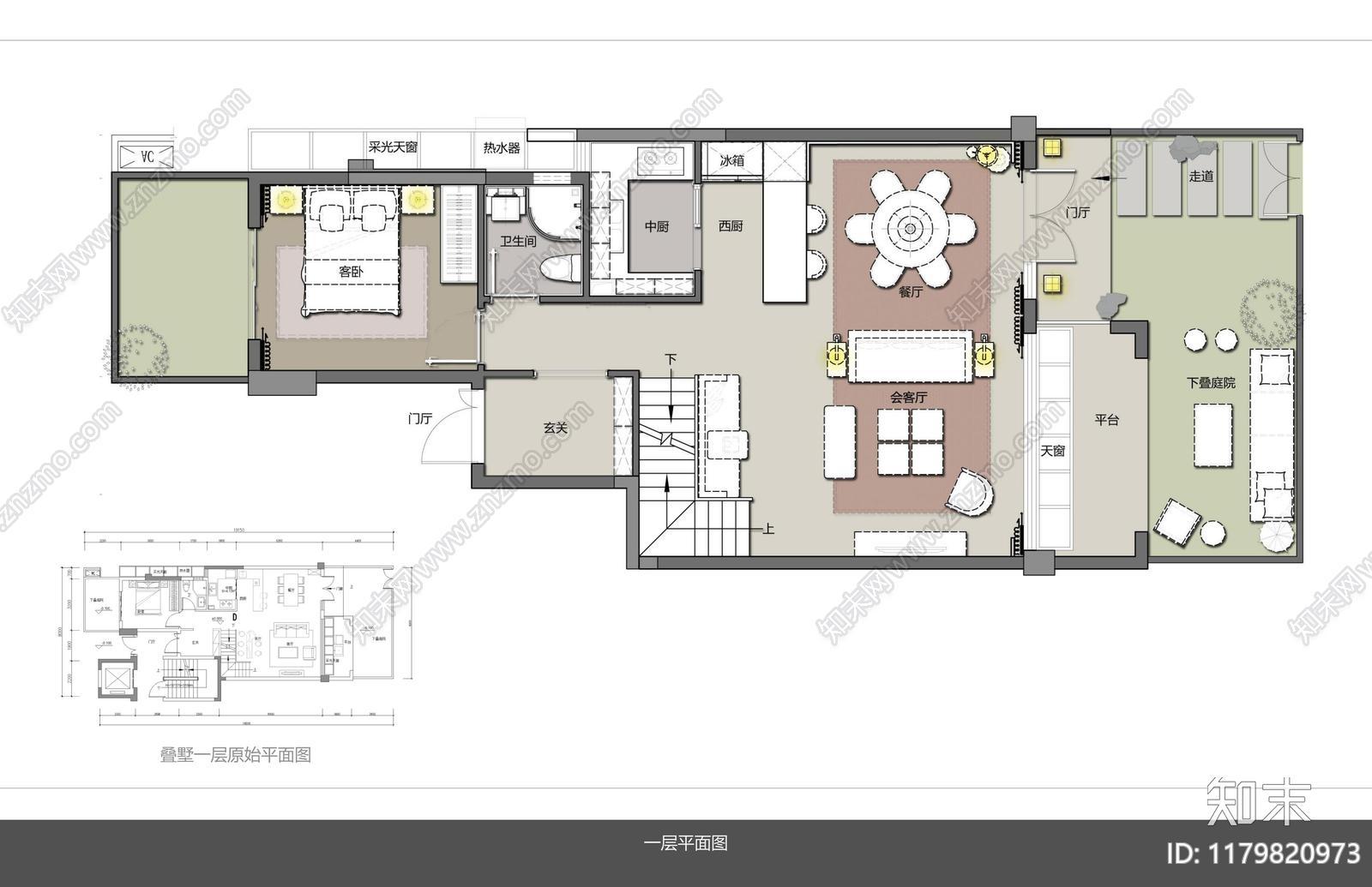 建发售楼处平面布局设计案例精选下载【ID:1179820973】