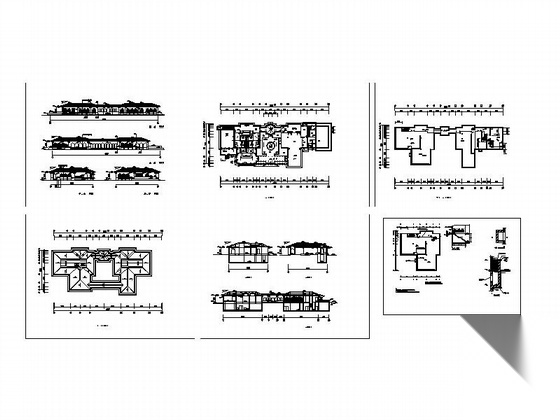 某酒店一层欧式健身中心建筑方案图cad施工图下载【ID:164866199】