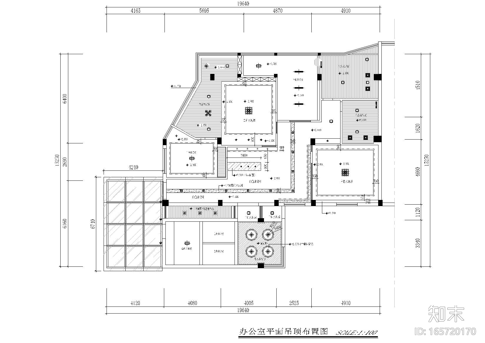 [闽清]雄仔贸易有限公司工程装饰设计施工图cad施工图下载【ID:165720170】