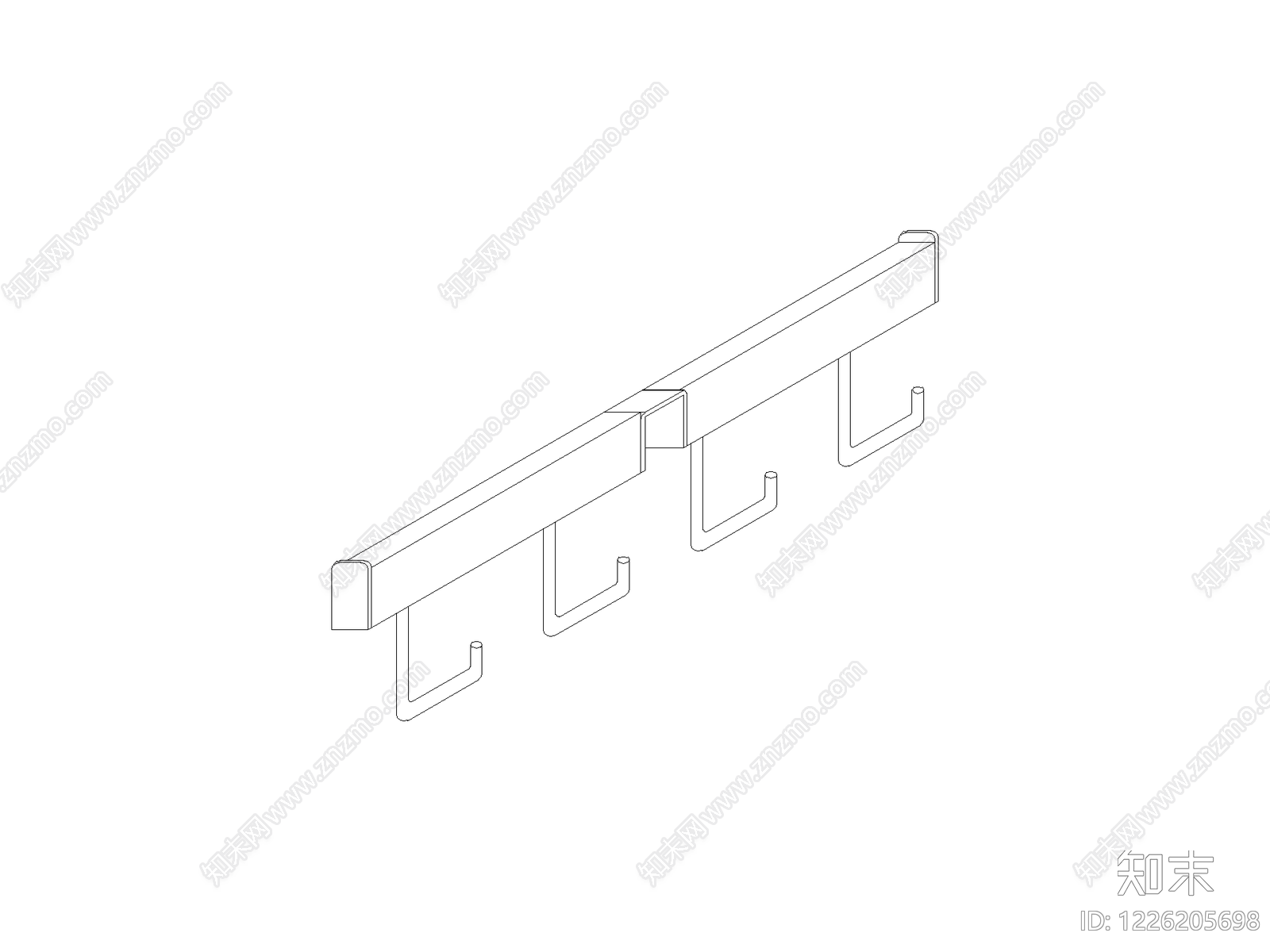 五金管件cad施工图下载【ID:1226205698】