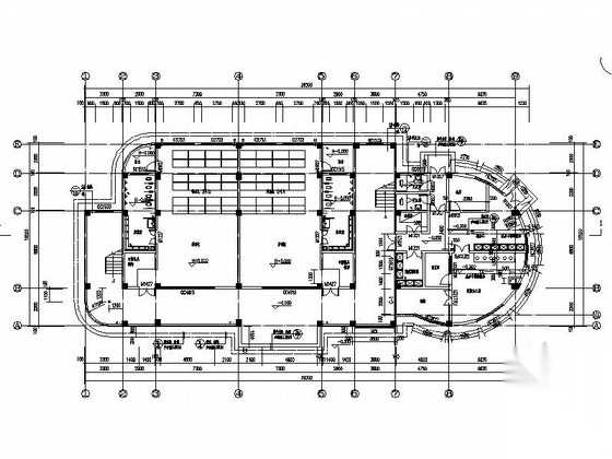 [四川]4层市级现代风格幼儿园教学楼建筑设计施工图（两...cad施工图下载【ID:165933114】