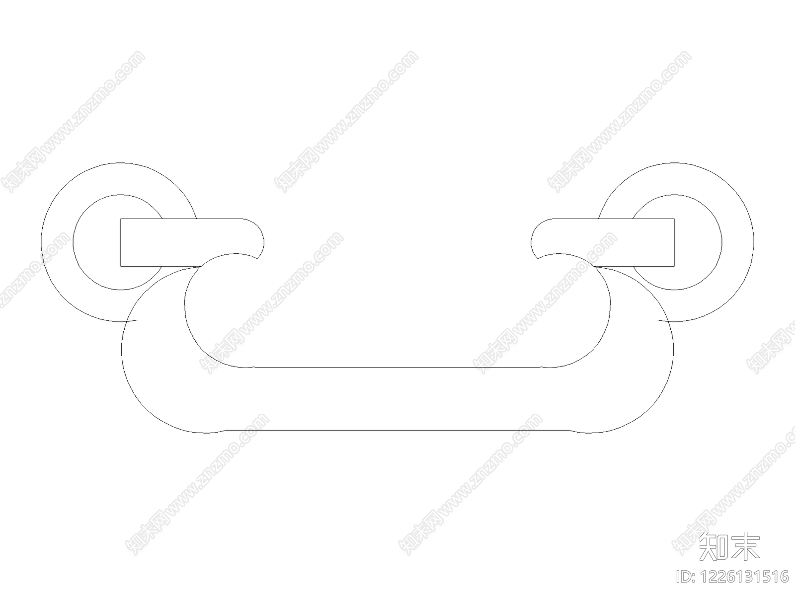 五金管件cad施工图下载【ID:1226131516】