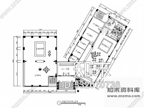 施工图惠州住宅区奢华高档售楼处装修施工图cad施工图下载【ID:532070738】