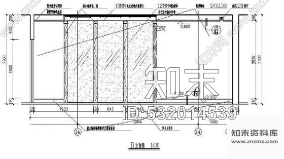 施工图中式餐厅装修图包间图纸cad施工图下载【ID:532014539】