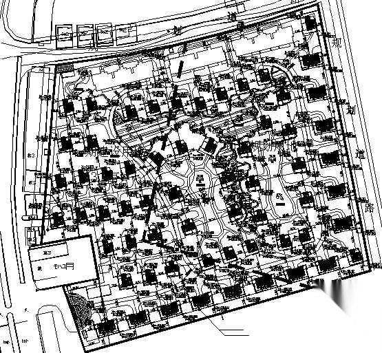 南京某别墅区整体景观设计套图施工图下载【ID:161105109】