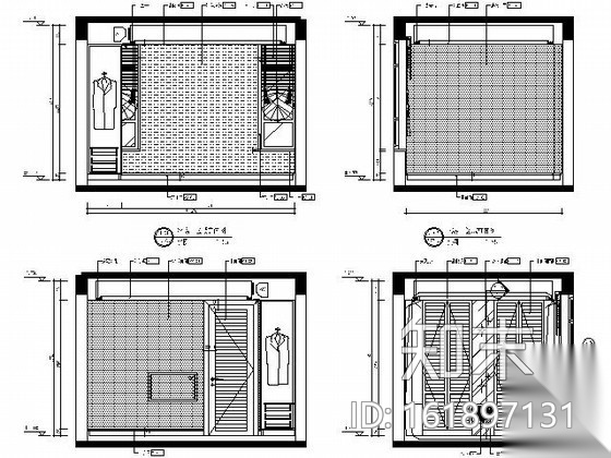 [成都]泰式风格别墅示范单位施工图cad施工图下载【ID:161897131】