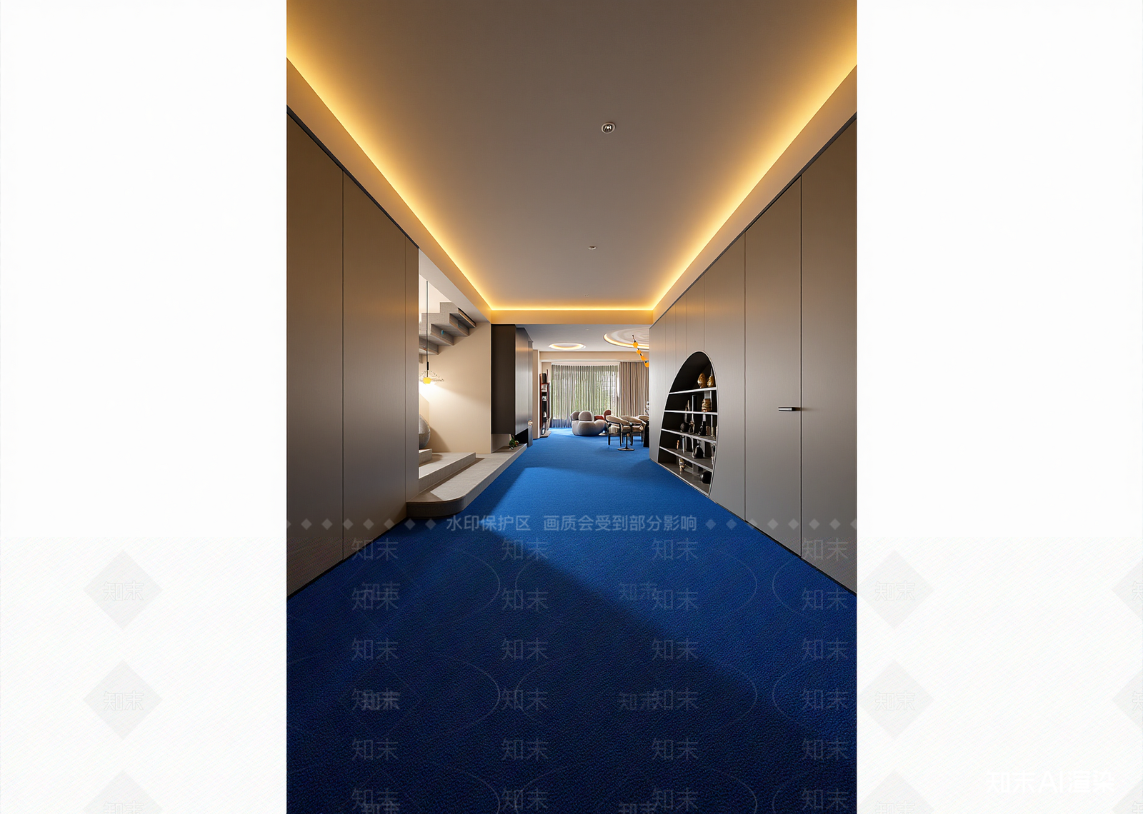 奶油玄关3D模型下载【ID:1215127171】