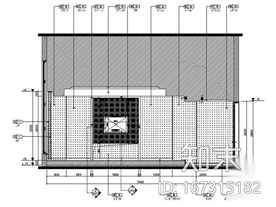 [重庆]高档四星级酒店双人包间装修图cad施工图下载【ID:167315182】