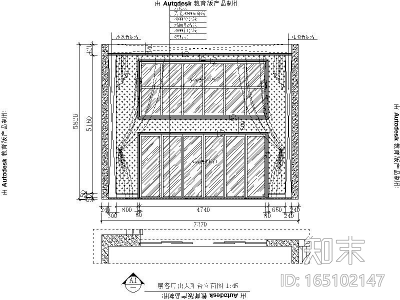 [广东]知名地产集团观城别墅样板房室内设计施工图（含效...cad施工图下载【ID:165102147】