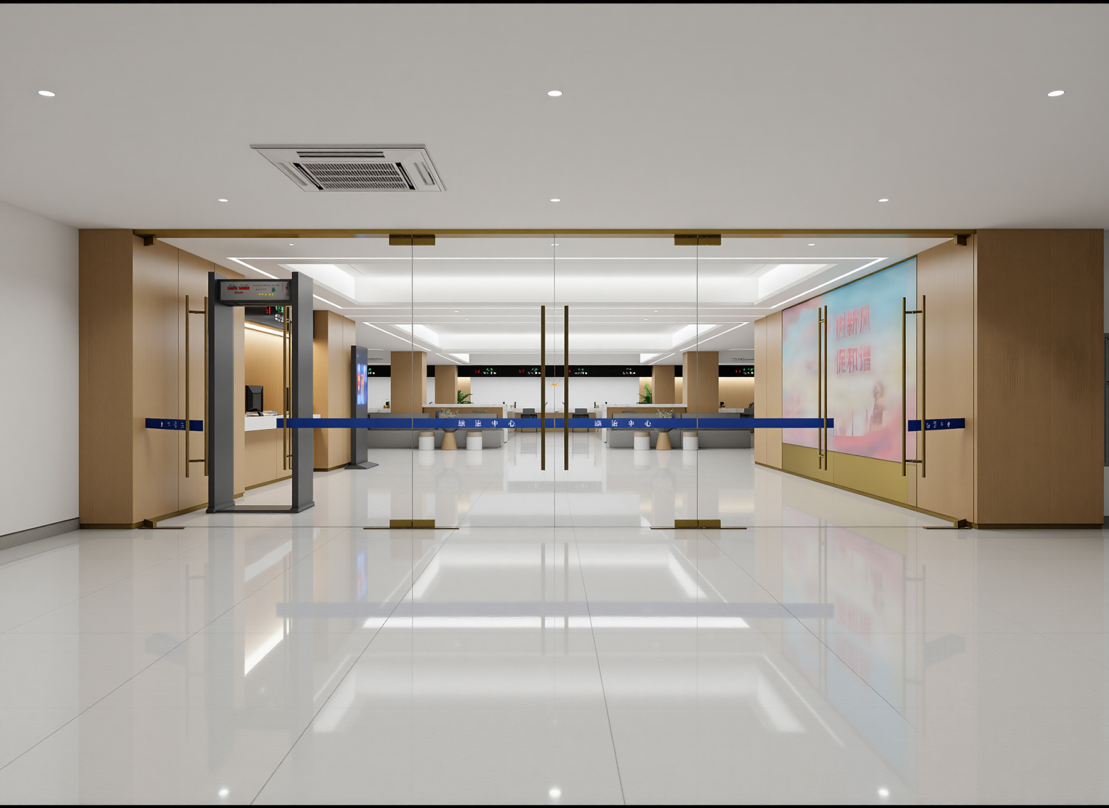 现代银行3D模型下载【ID:1215071500】