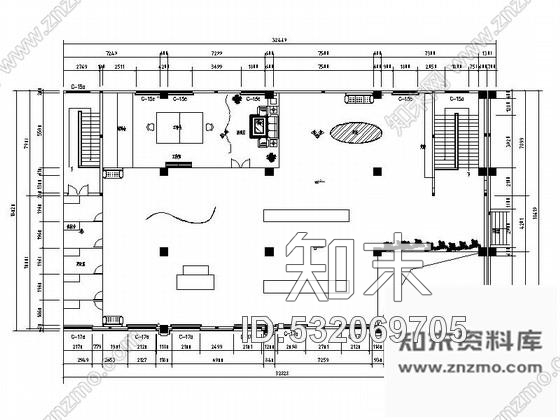 施工图福建现代风格服装专卖店室内装修设计施工图cad施工图下载【ID:532069705】