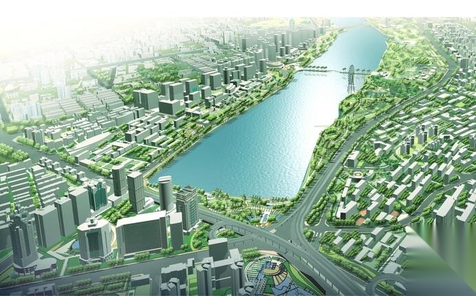 [广西]南宁环南湖地区控规详细性规划方案文本施工图下载【ID:160910150】