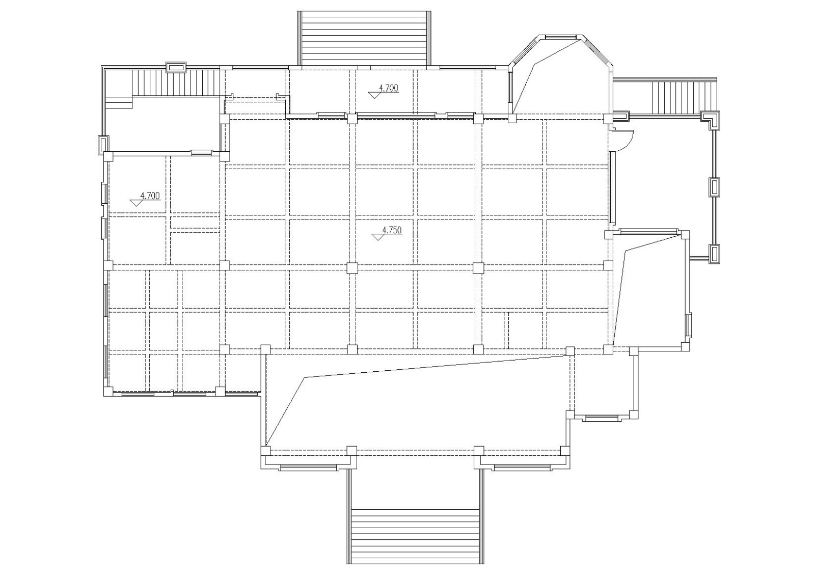 [四川]香山和苑售楼处设计施工图+效果图cad施工图下载【ID:160413192】