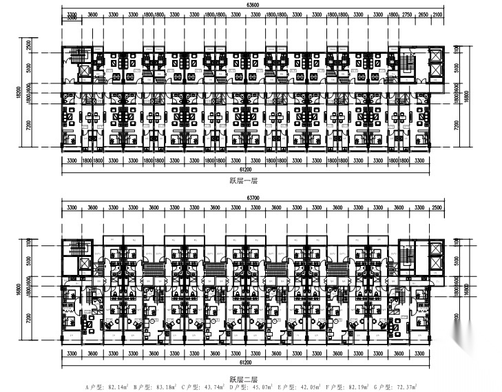 [陕西]绿地高层住宅及商业综合体建筑设计文本（含两套方...施工图下载【ID:151642115】