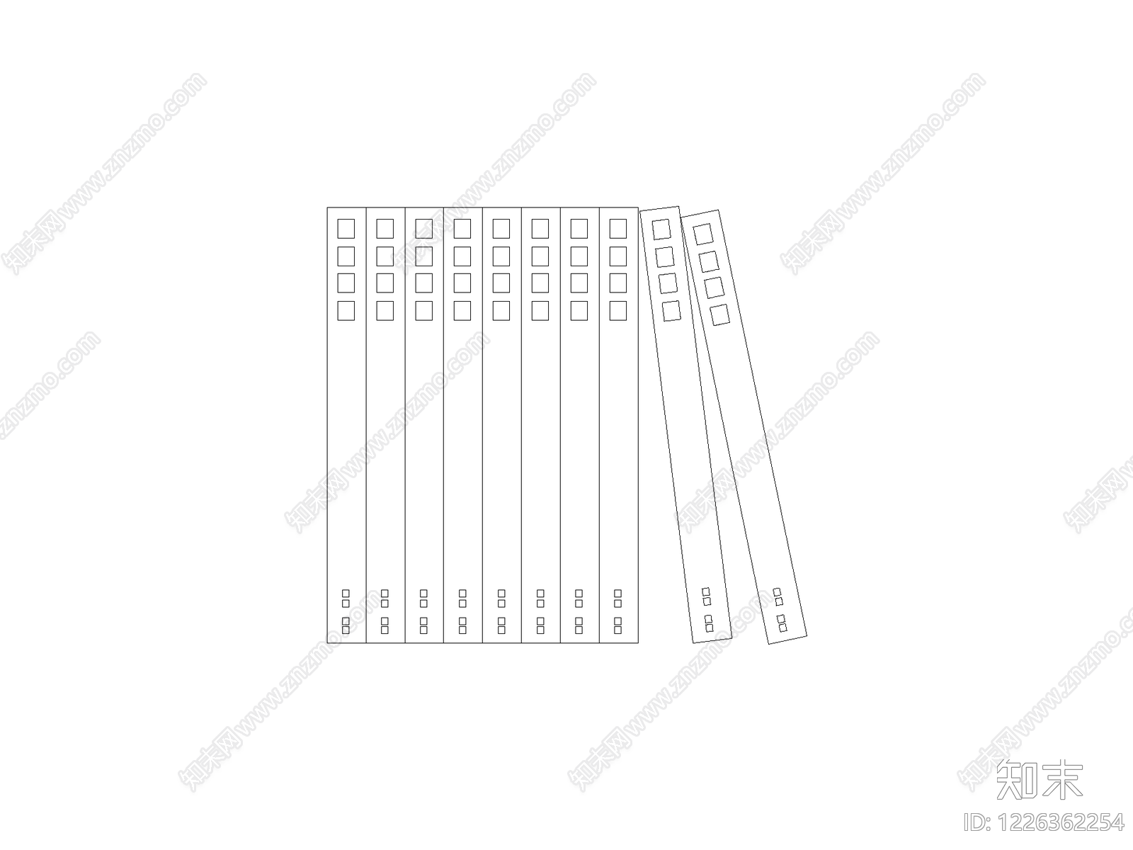 开关插座cad施工图下载【ID:1226362254】