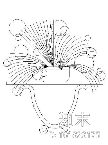 常用植物图块全集cad施工图下载【ID:161823175】