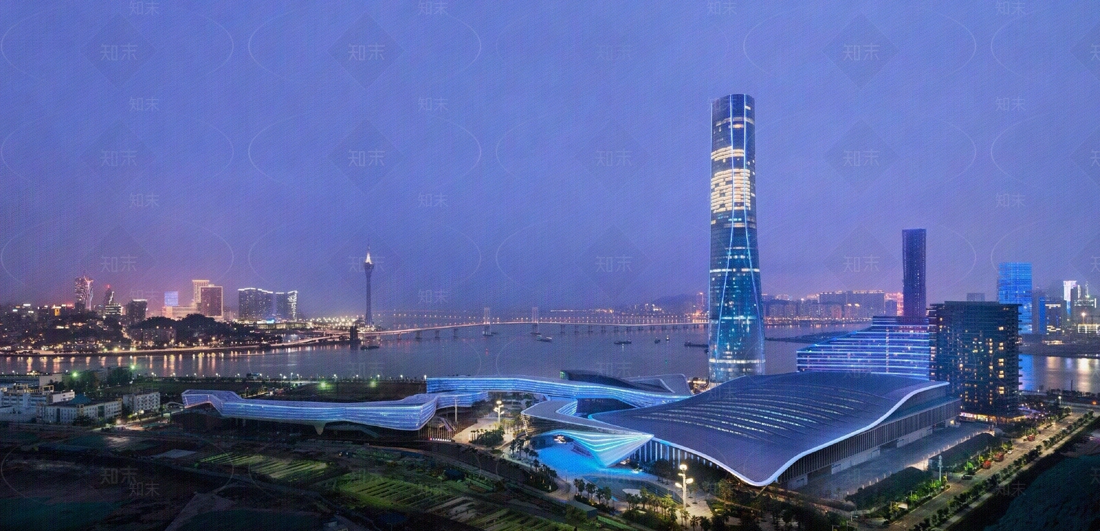 城市夜景贴图下载【ID:278201194】