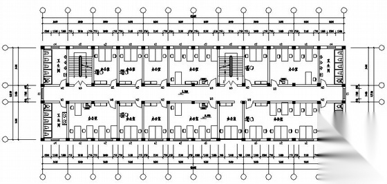 某四层学校办公楼建筑结构方案图施工图下载【ID:151640108】