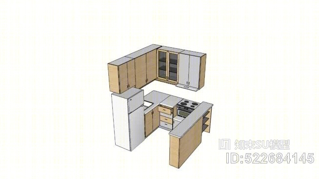 厨房用具SU模型下载【ID:522684145】