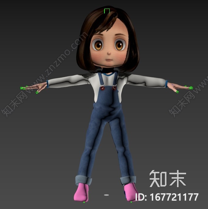 小女孩子CG模型下载【ID:167721177】