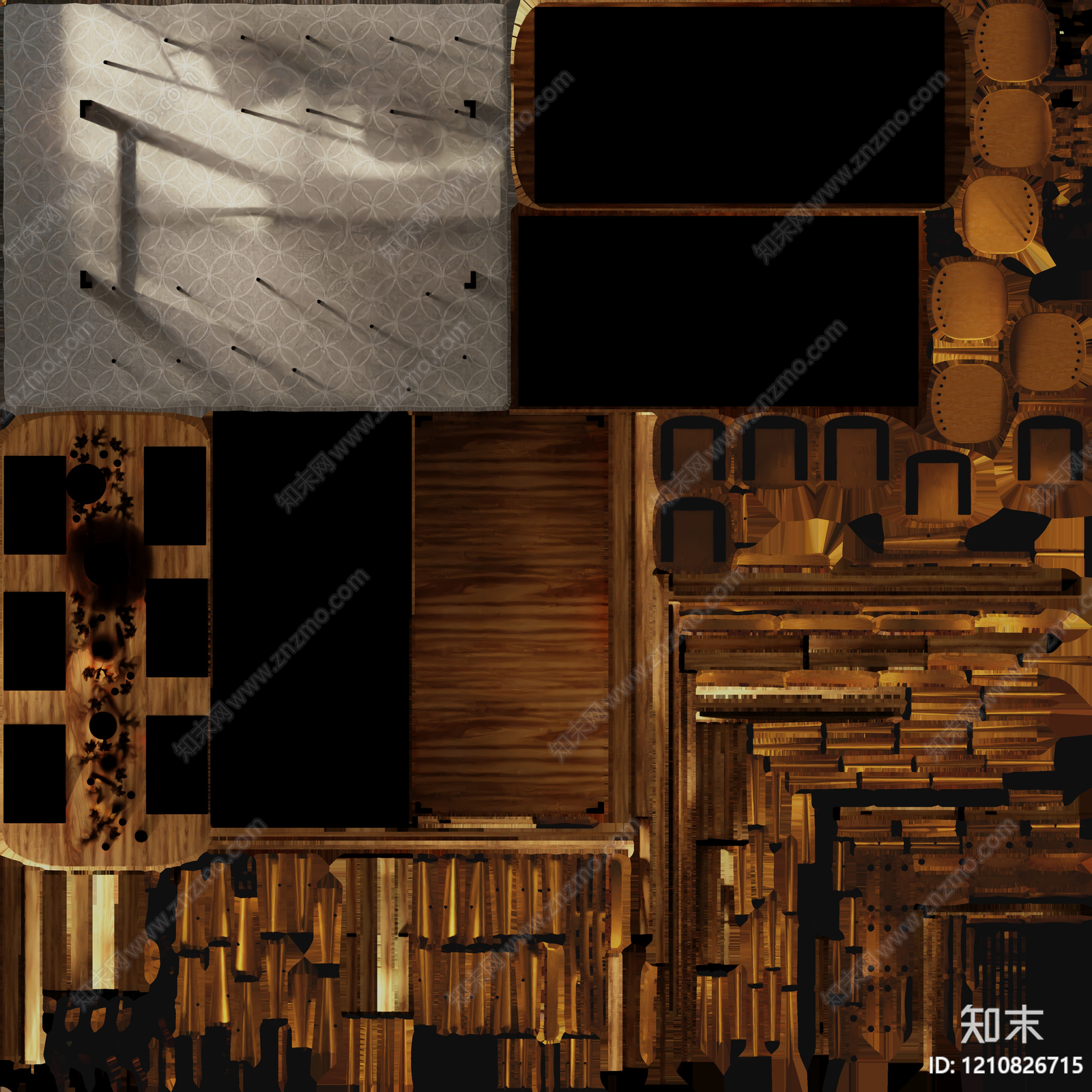 木质马赛克贴图下载【ID:1210826715】