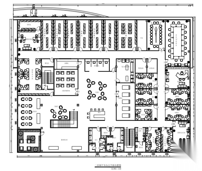 [四川]川物林肯汽車4s店效果圖 cad施工圖 木飾面相關施工圖下載【id