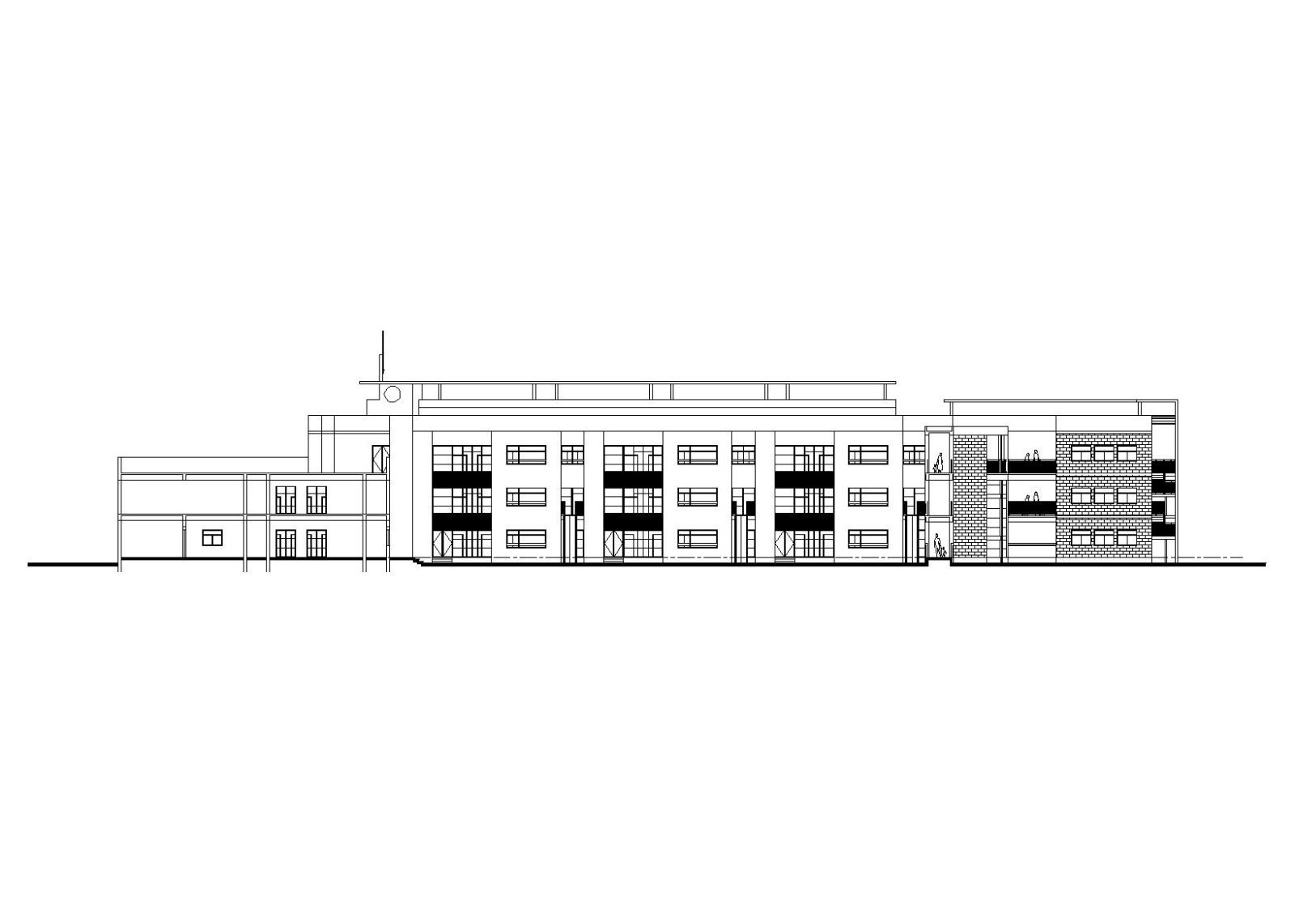 [上海]13班幼儿园建筑施工图（CAD）cad施工图下载【ID:151540112】