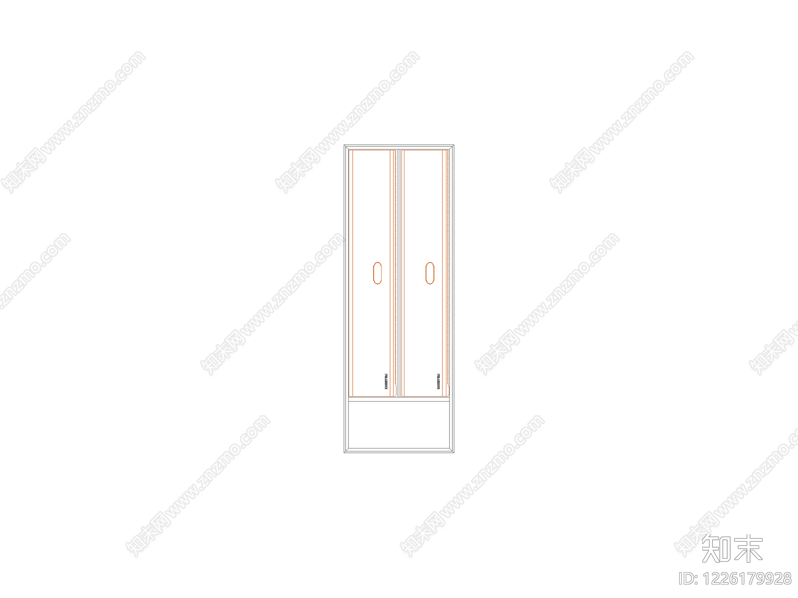 柜子cad施工图下载【ID:1226179928】