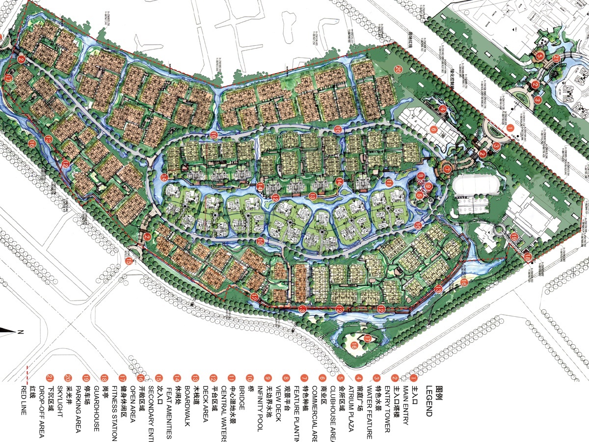 [云南]中式古典风格居住区景观设计方案cad施工图下载【ID:161076182】