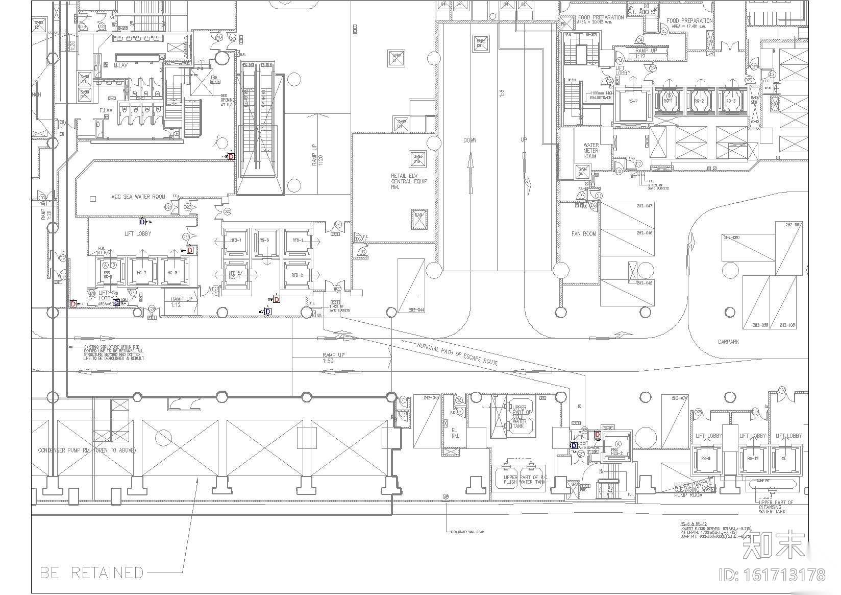 [香港]瑰丽五星商务酒店项目施工图+实景图cad施工图下载【ID:161713178】