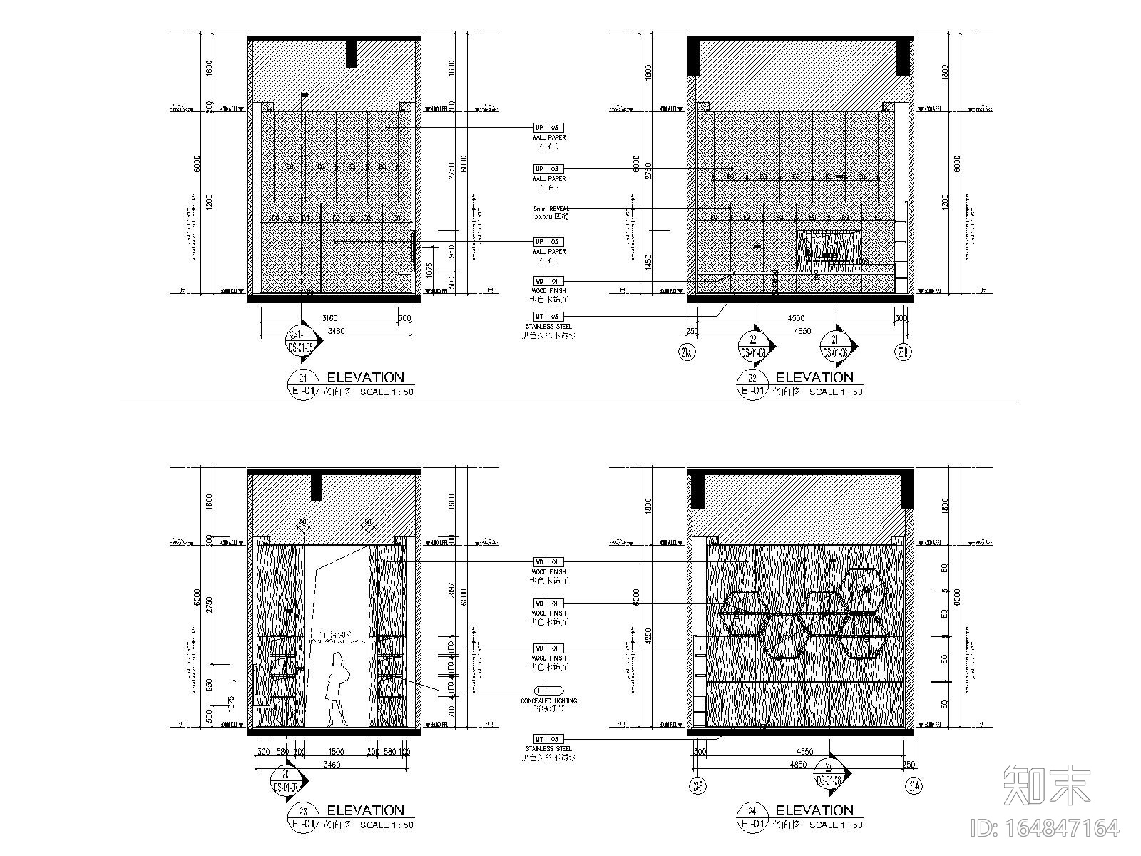 东莞石排时代销售中心丨效果图施工图物料图cad施工图下载【ID:164847164】