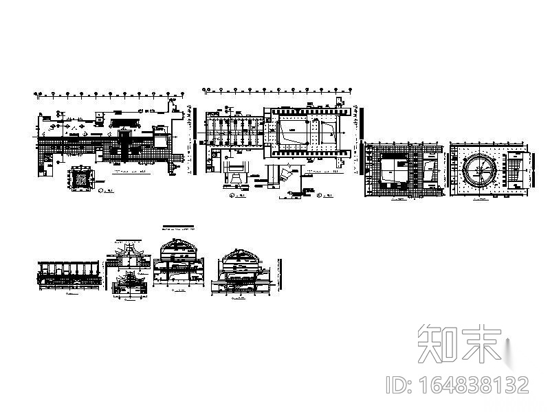 [福建]某博物馆主馆施工图施工图下载【ID:164838132】