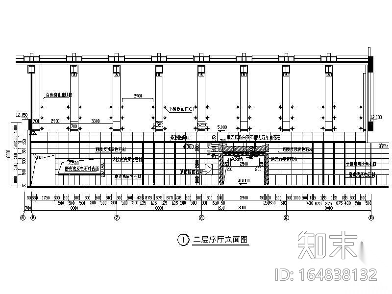 [福建]某博物馆主馆施工图cad施工图下载【ID:164838132】