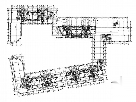 [福建]某三十二层商住楼建筑施工图cad施工图下载【ID:166309154】