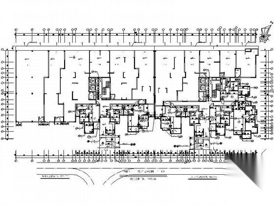 [重庆]某三十三层商住楼建筑施工图（99米）cad施工图下载【ID:166701163】