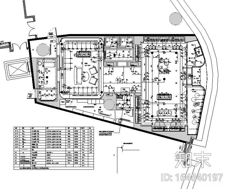 恒隆女装概念店设计施工图cad施工图下载【ID:164840197】