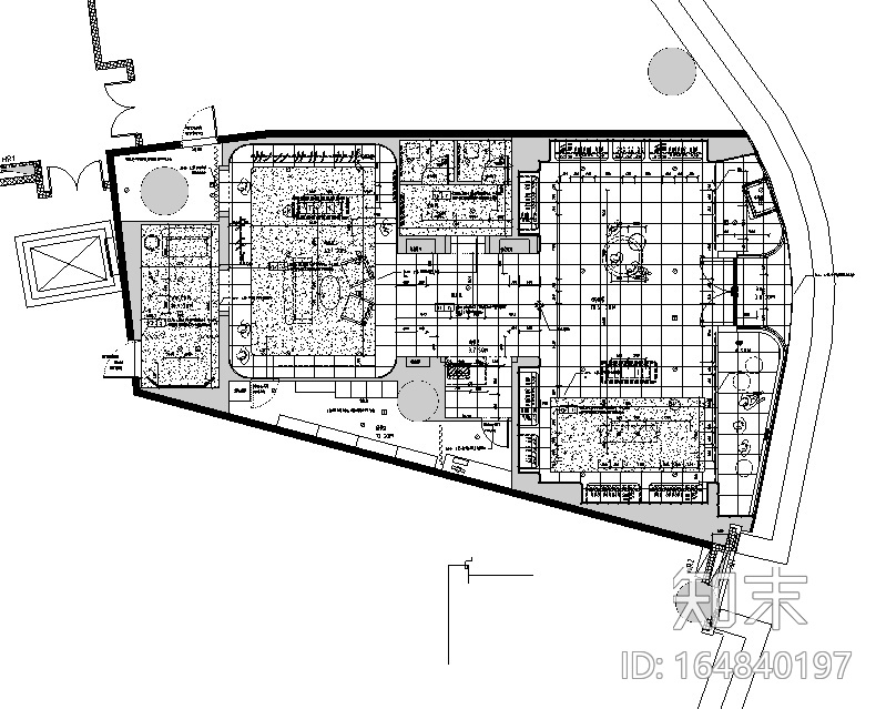 恒隆女装概念店设计施工图cad施工图下载【ID:164840197】